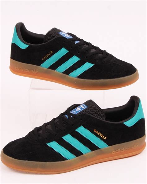 adidas gazelle indoor black aqua|adidas gazelle indoor.